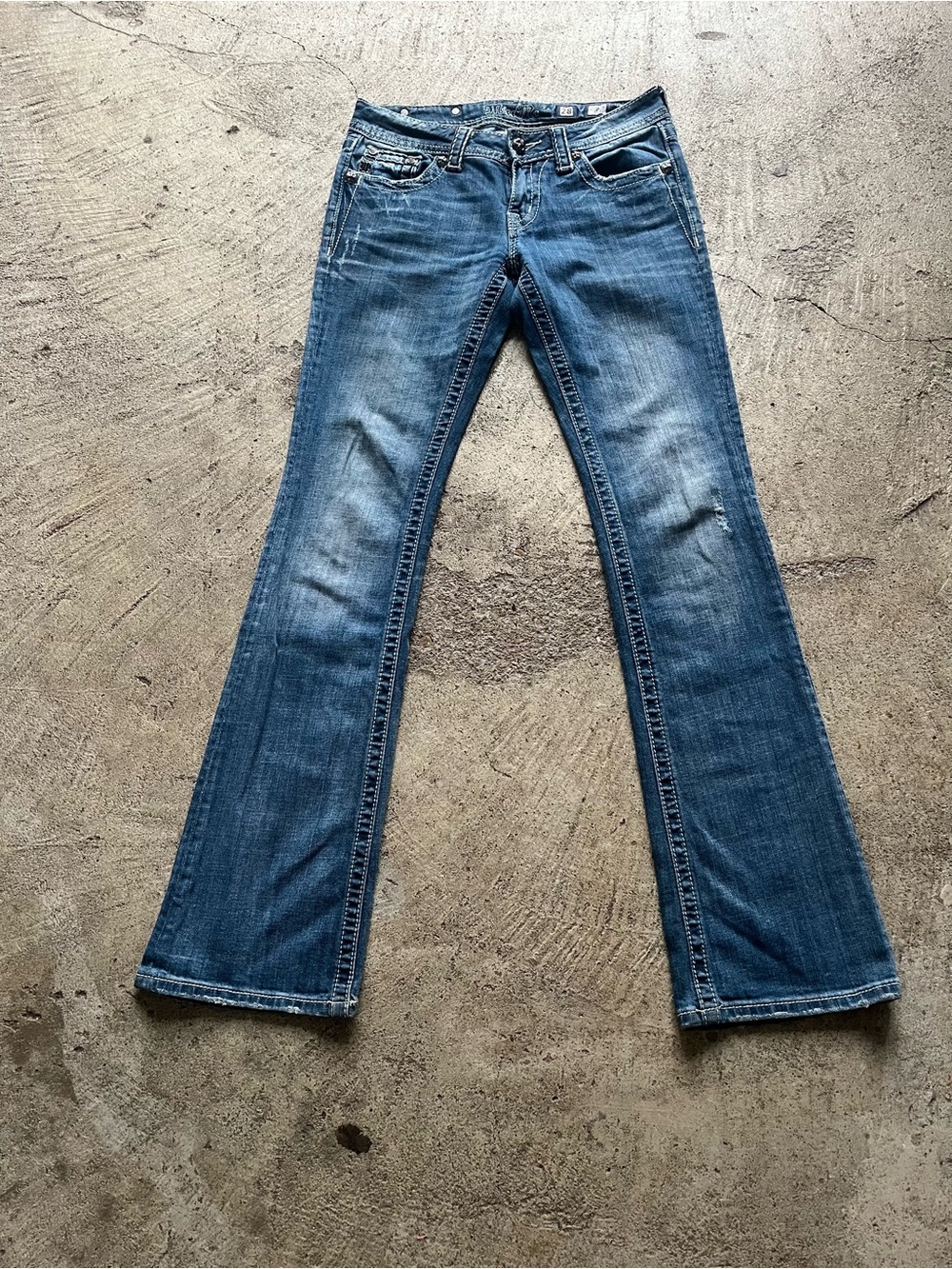 Miss Me Blue Flared Women's Jeans